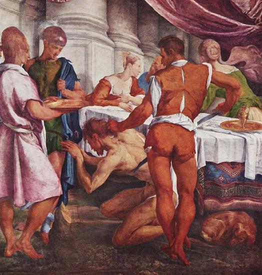 Follower of Jacopo da Ponte Enthauptung Johannes des Taufers Germany oil painting art